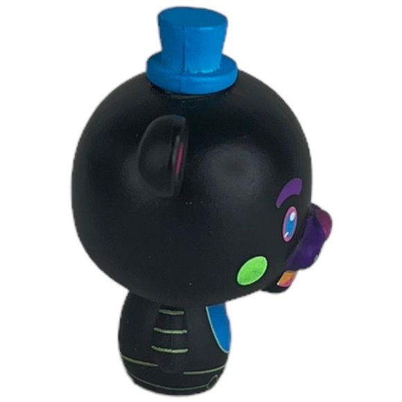 3 Funko Five Nights At Freddys Pint Size Blacklight Freddy Black Green Chocolate - Picture 4 of 12